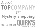 A 2016 TopCompany For Mystery Shopping